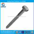 China Supplier DIN571 Half Thread Stainless Steel Wood Lag Screws